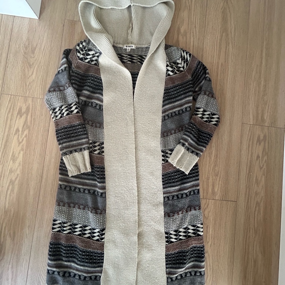 BB Dakota Knit Hooded Sweater
